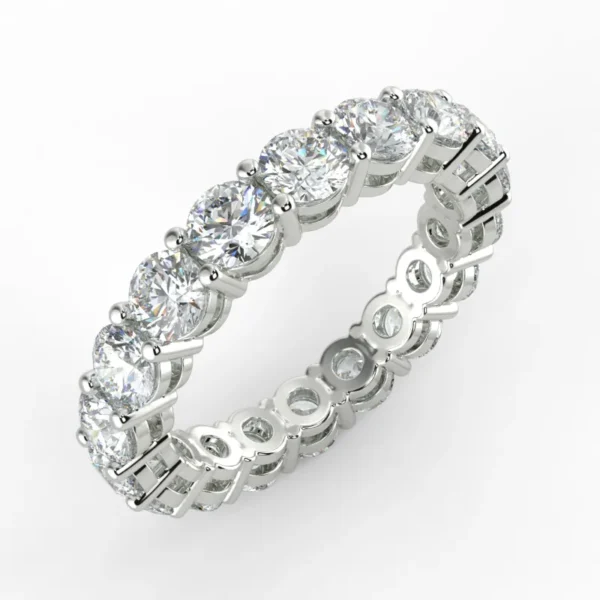 "Brianna"- Natural Diamond Eternity Ring