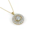 "Cali"- Natural Diamond Pendant & Necklace
