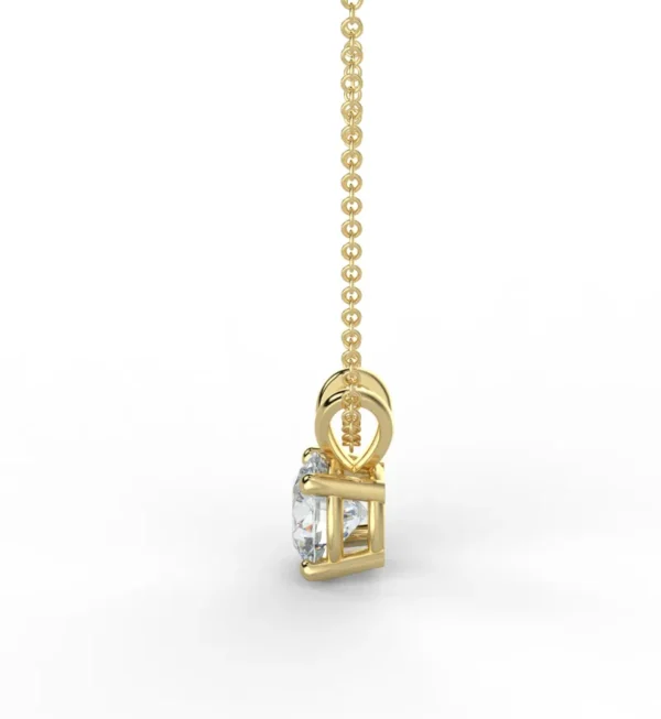 "Amanda"- Natural Diamond Pendant & Necklace