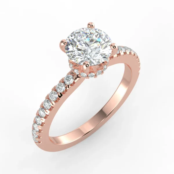 "Evelyn"- Lab Diamond Engagement Ring