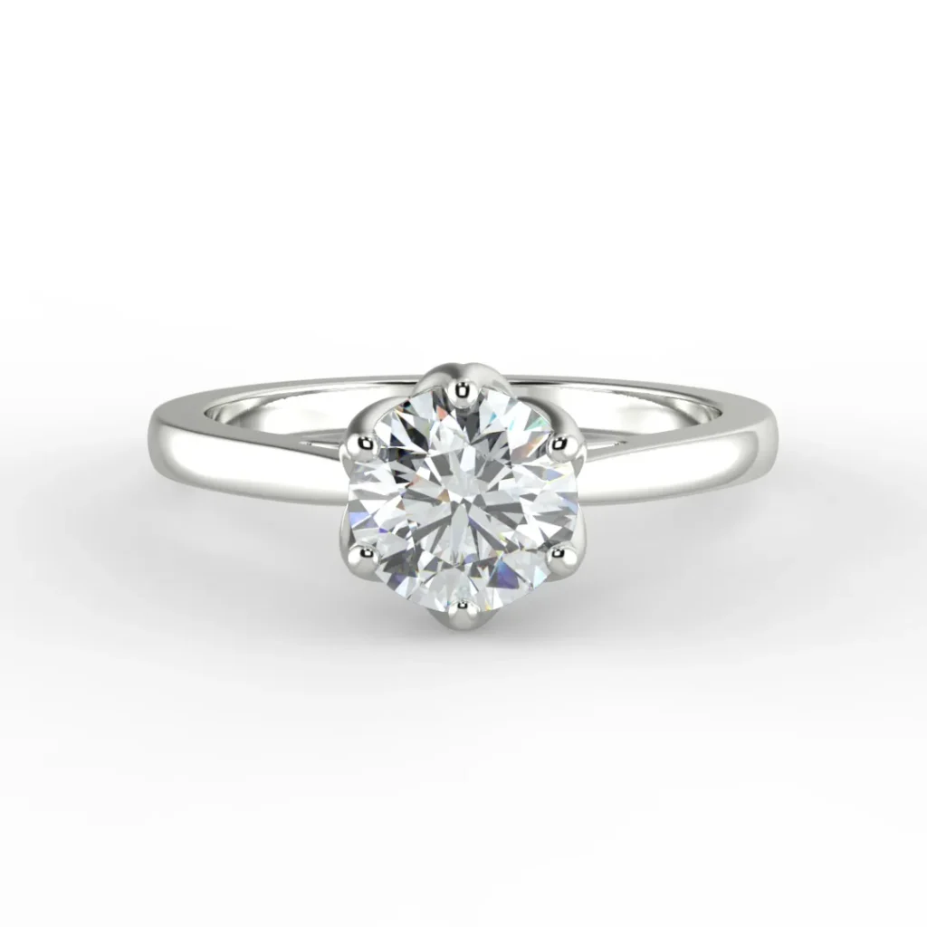 "Tiya"- Lab Diamond Engagement Ring