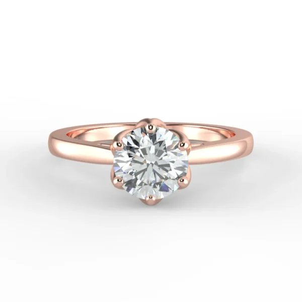 "Tiya"- Lab Diamonds Engagement Ring