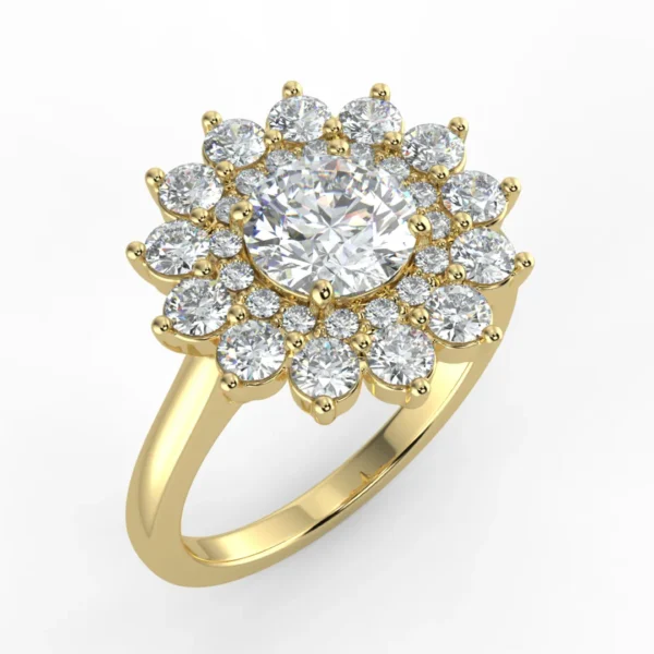 "Alma"- Lab Diamond Engagement Ring