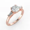 "Vanessa"- Natural Diamond Engagement Ring
