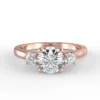 "Kamil"- Natural Diamond Engagement Ring