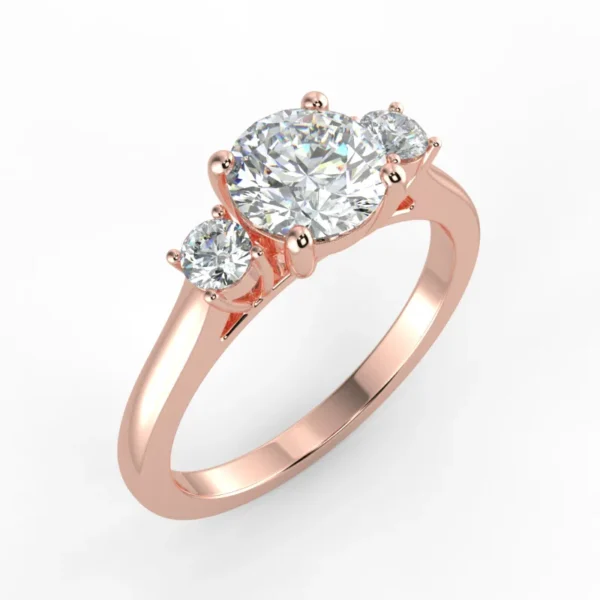 "Kamil"- Natural Diamond Engagement Ring