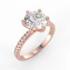 "Joanna"- Natural Diamond Engagement Ring