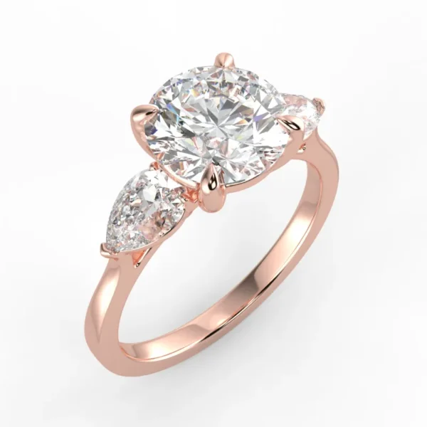 "Dakota"- Natural Diamond Engagement Ring