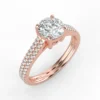 "Everleigh"- Natural Diamond Engagement Ring