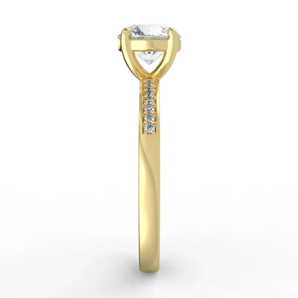 "Lydia"- Natural Diamond Engagement Ring