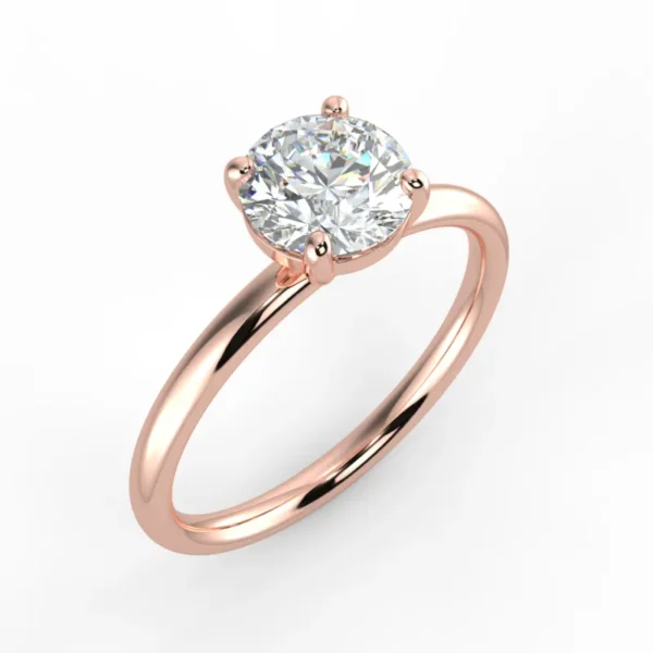 "Daisy"- Natural Diamond Engagement Ring