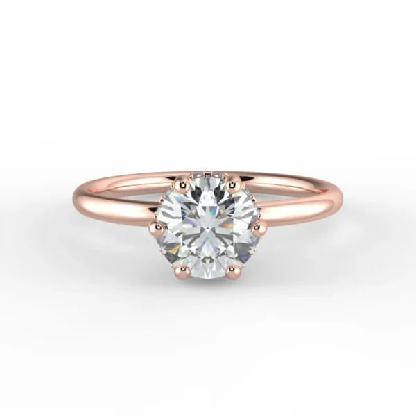 "Jordan"- Natural Diamond Engagement Ring