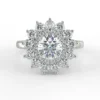 "Jessica"- Natural Diamond Engagement Ring