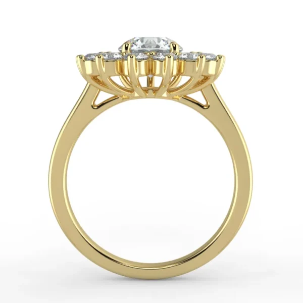 "Jessica"- Natural Diamond Engagement Ring