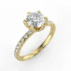 "Rafaela"- Natural Diamond Engagement Ring