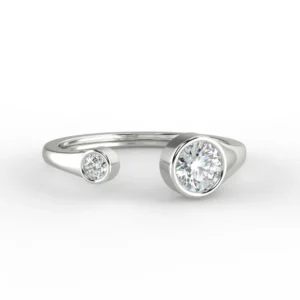 "Ksenia" - Natural Diamond Wedding Ring