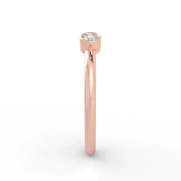 "Janet" - Natural Diamond Wedding Ring