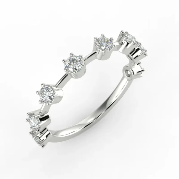"Zoe"- Lab Diamond Wedding Ring