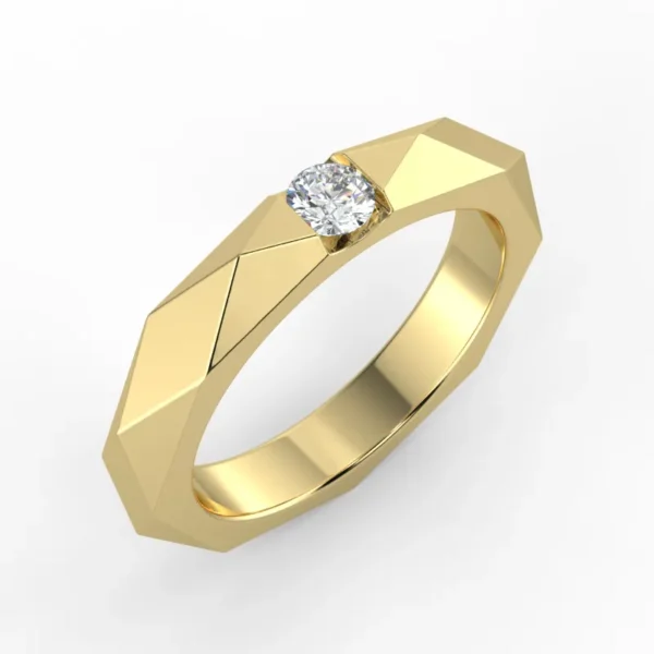 "Paul"- Lab Diamond Wedding Ring