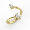 "Pamela"- Lab Diamond Wedding Ring