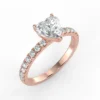 "Bryssa" Lab Diamond Engagement Ring