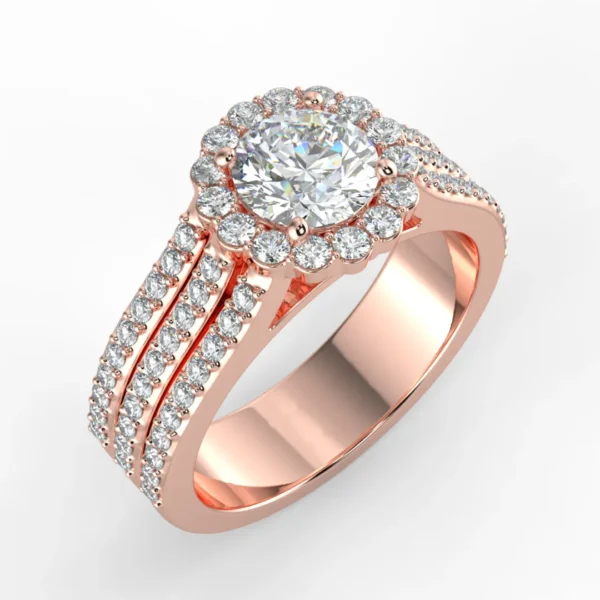 "Emily"- Lab Diamond Engagement Ring