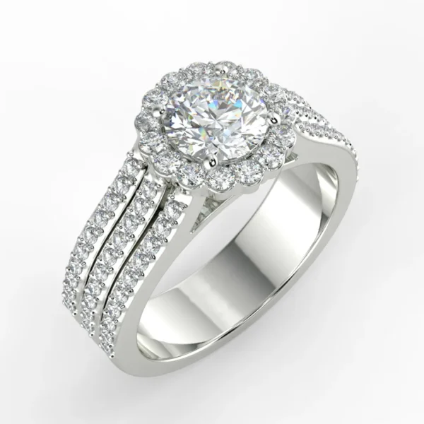 "Emily"- Lab Diamond Engagement Ring