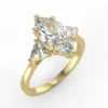 "Zoer"- Lab Diamond Engagement Ring