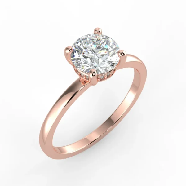 "Alexandra"- Lab Diamond Engagement Ring