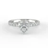"Buena"- Natural Diamond Engagement Ring
