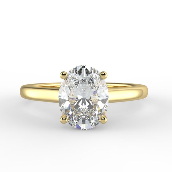 "Annabelle"- Natural Diamond Engagement Ring