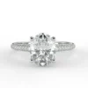 "Trinity"- Natural Diamond Engagement Ring