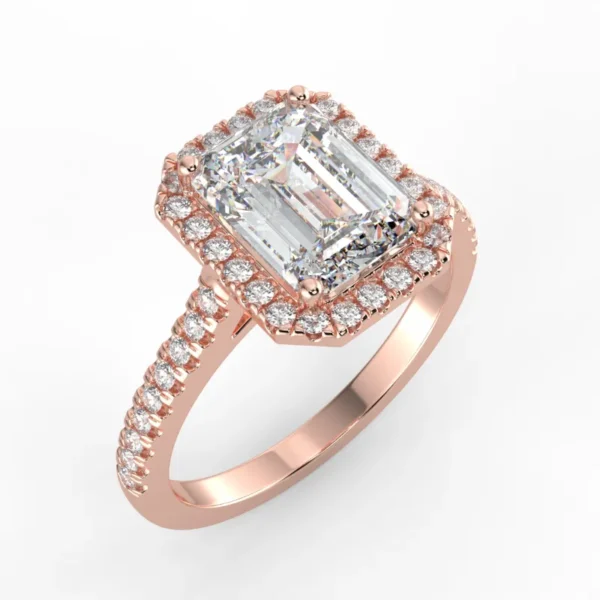 "Brooke"- Nratural Diamond Engagement Ring