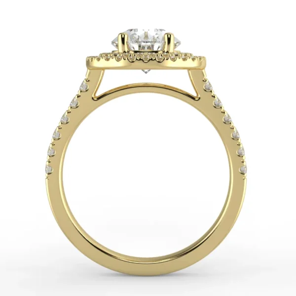 "Lola"- Natural Diamond Engagement Ring