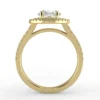 "Selena"- Natural Diamond Engagement Ring