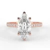 "Alivia"- Nratural Diamond Engagement Ring