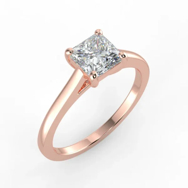 "Everly"- Natural Diamond Engagement Ring