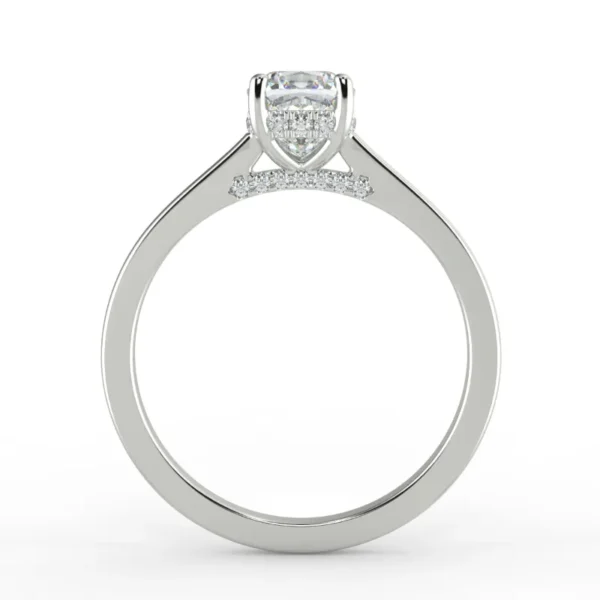 "Monroe"- Nratural Diamond Engagement Ring