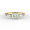 "Nila"- Natural Diamond Engagement Ring