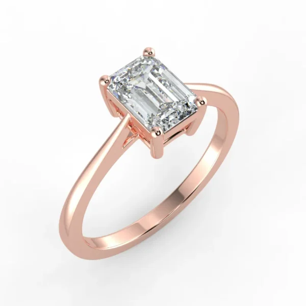 "Calida"- Nratural Diamond Engagement Ring